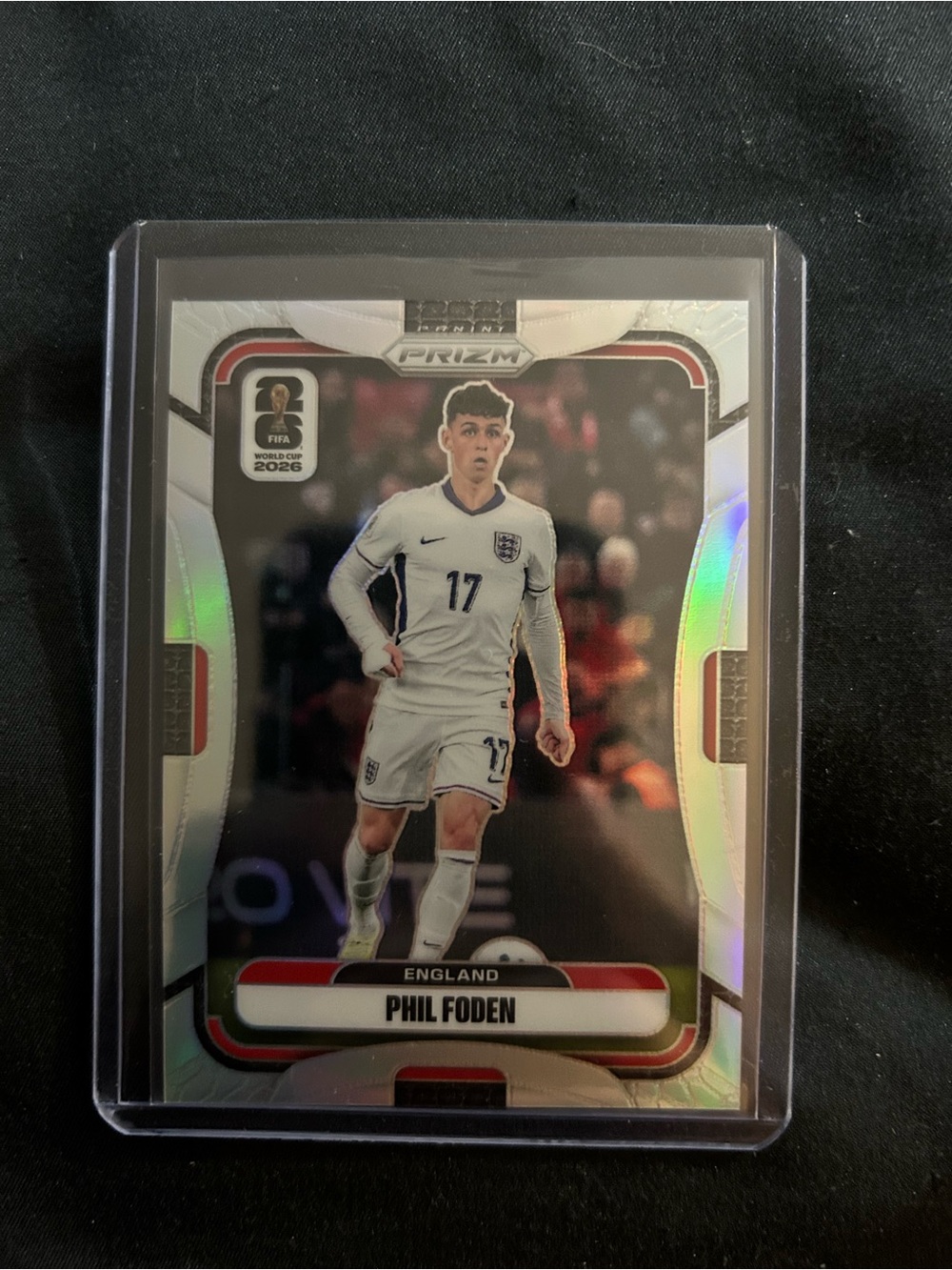 Panini Phil Foden England Trading Card - White, Red